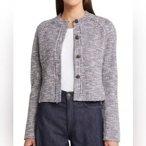 Rag and Bone Navy Marissa Tweed Jacket- Never worn